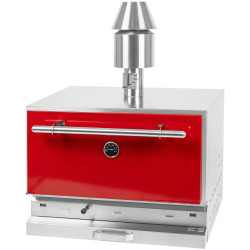 Гриль на углях GGM Gastro CHOE761 (Red/Inox) Thumb