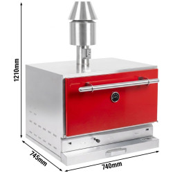 Гриль на углях GGM Gastro CHOE761 (Red/Inox) Thumb