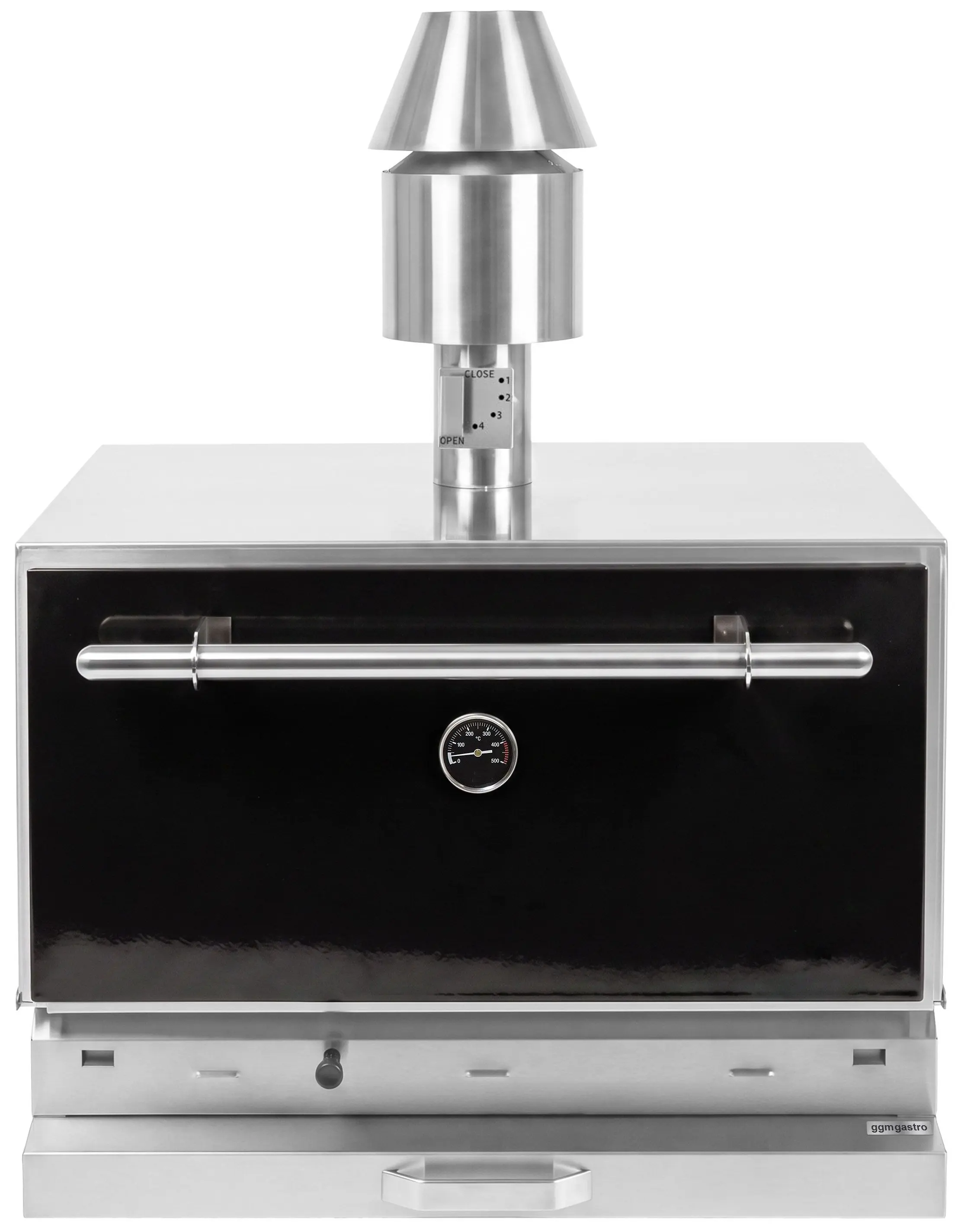 Гриль на углях GGM Gastro CHOE761S (Black/Inox) - 2