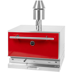 Гриль на углях GGM Gastro CHOE881R (Red/Inox) Thumb