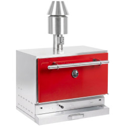 Гриль на углях GGM Gastro CHOE881R (Red/Inox)