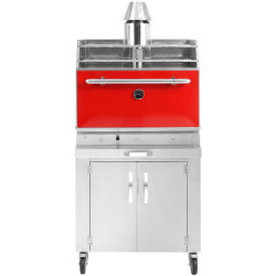Гриль на углях GGM Gastro CHOE881R#UB#RA (Red/Inox) Thumb