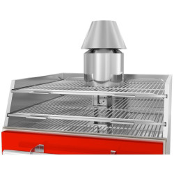 Гриль на углях GGM Gastro CHOE881R#UB#RA (Red/Inox) Thumb