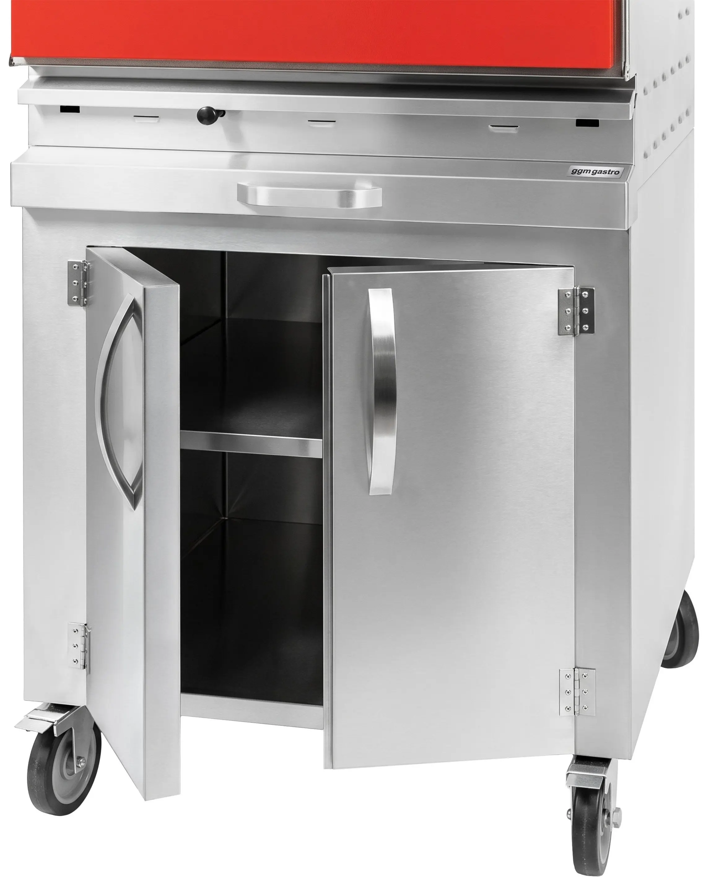 Гриль на углях GGM Gastro CHOE881R#UB#RA (Red/Inox) - 6