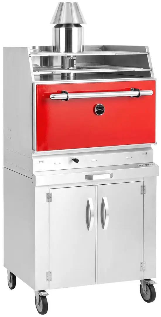Гриль на углях GGM Gastro CHOE881R#UB#RA (Red/Inox)