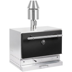 Гриль на углях GGM Gastro CHOE881S (Black/Inox)