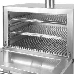 Гриль на углях GGM Gastro CHOE881S (Black/Inox) Thumb