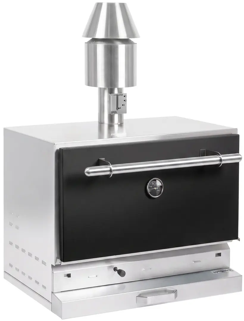 Гриль на углях GGM Gastro CHOE881S (Black/Inox)
