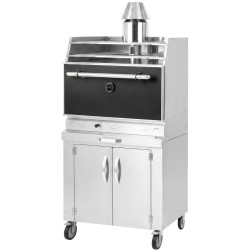 Гриль на углях GGM Gastro CHOE881S#UB#RA (Black/Inox) Thumb