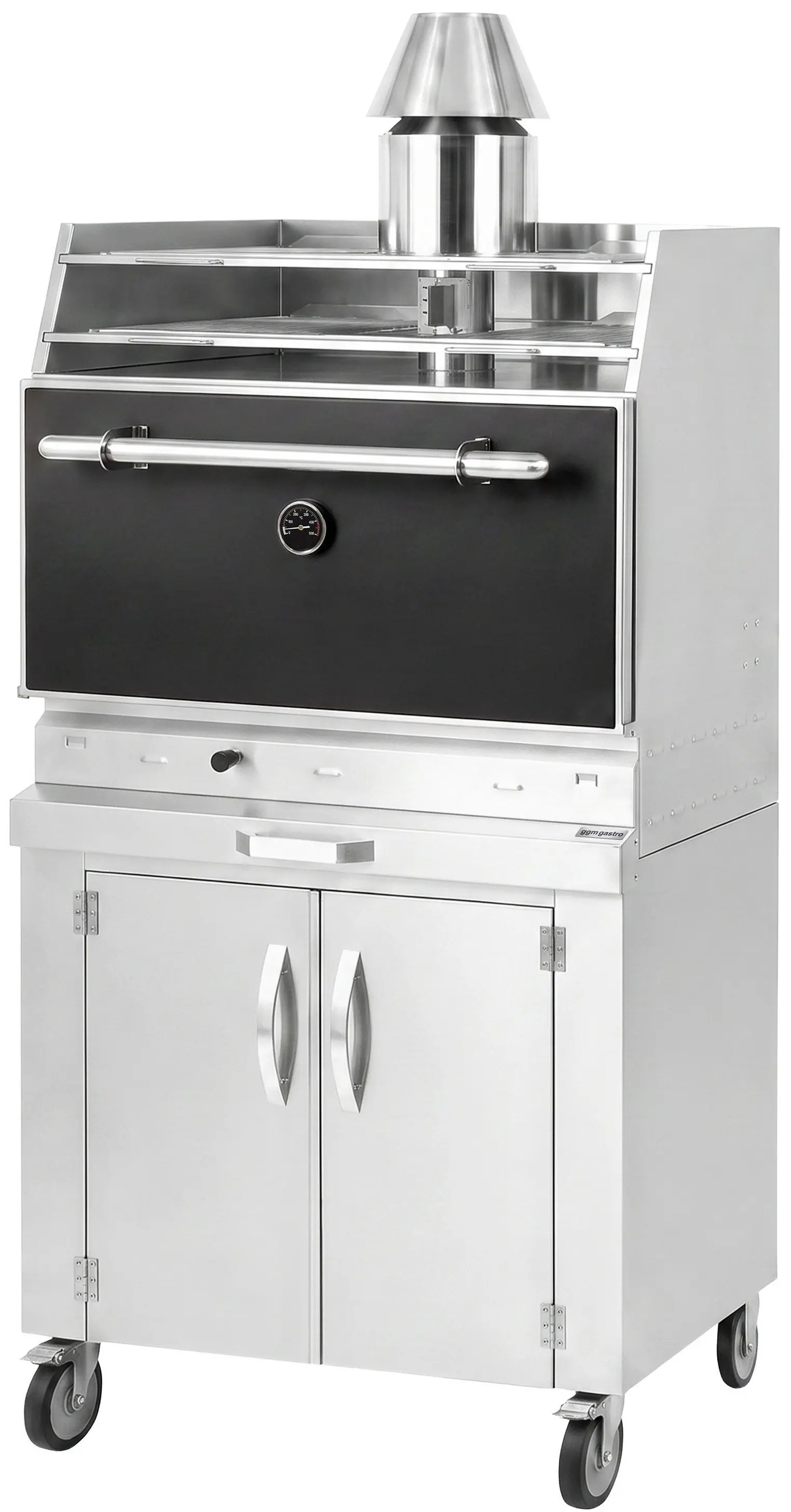 Гриль на углях GGM Gastro CHOE881S#UB#RA (Black/Inox) - 3