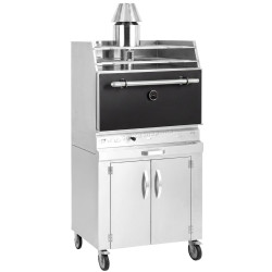 Гриль на углях GGM Gastro CHOE881S#UB#RA (Black/Inox)