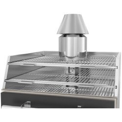 Гриль на углях GGM Gastro CHOE881S#UB#RA (Black/Inox) Thumb
