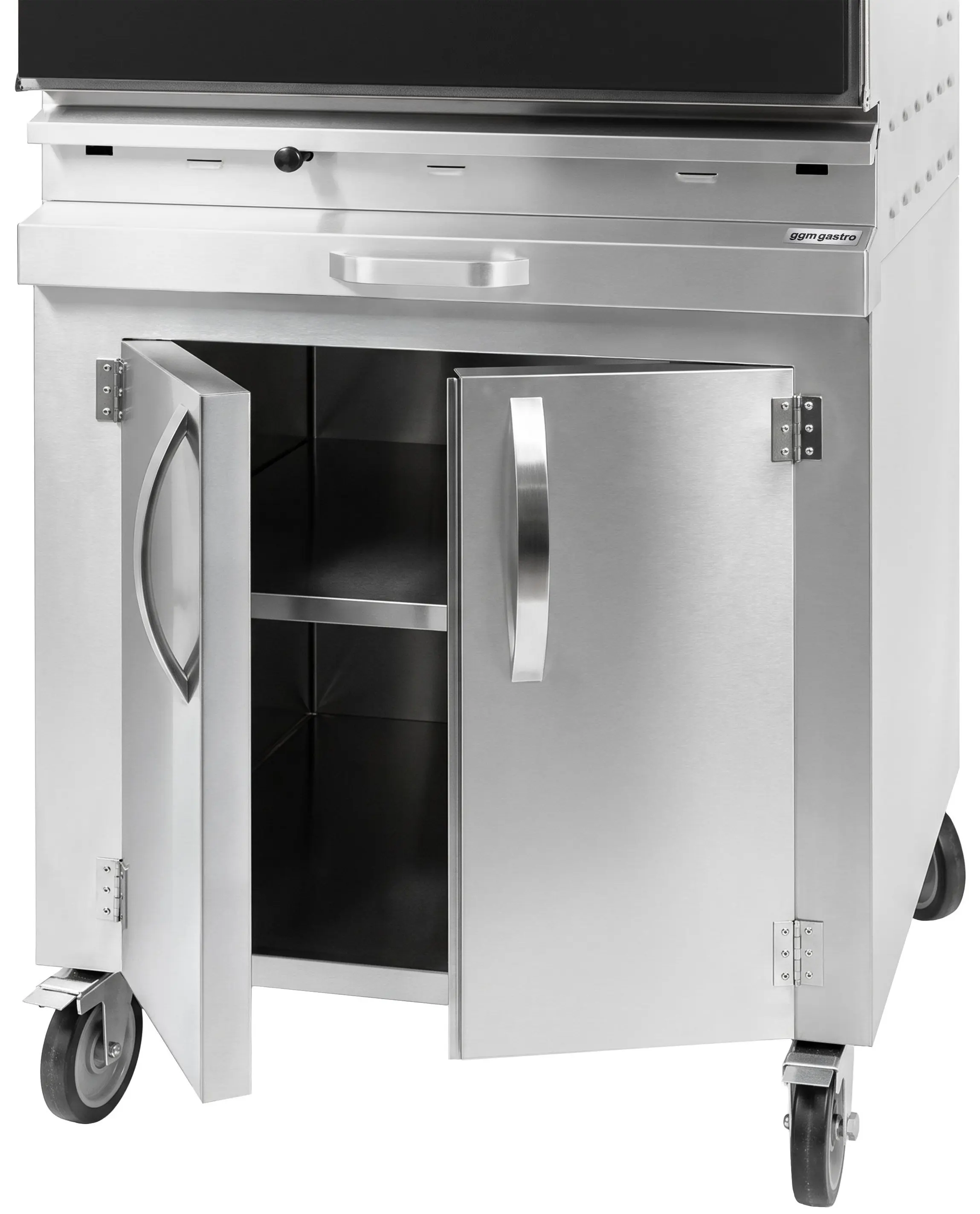 Гриль на углях GGM Gastro CHOE881S#UB#RA (Black/Inox) - 7