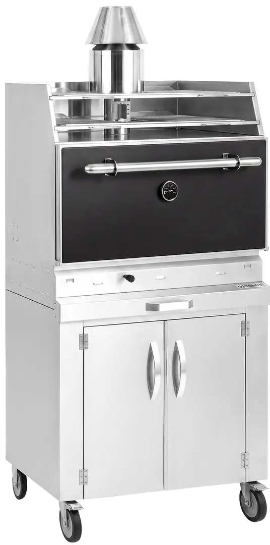 Гриль на углях GGM Gastro CHOE881S#UB#RA (Black/Inox)