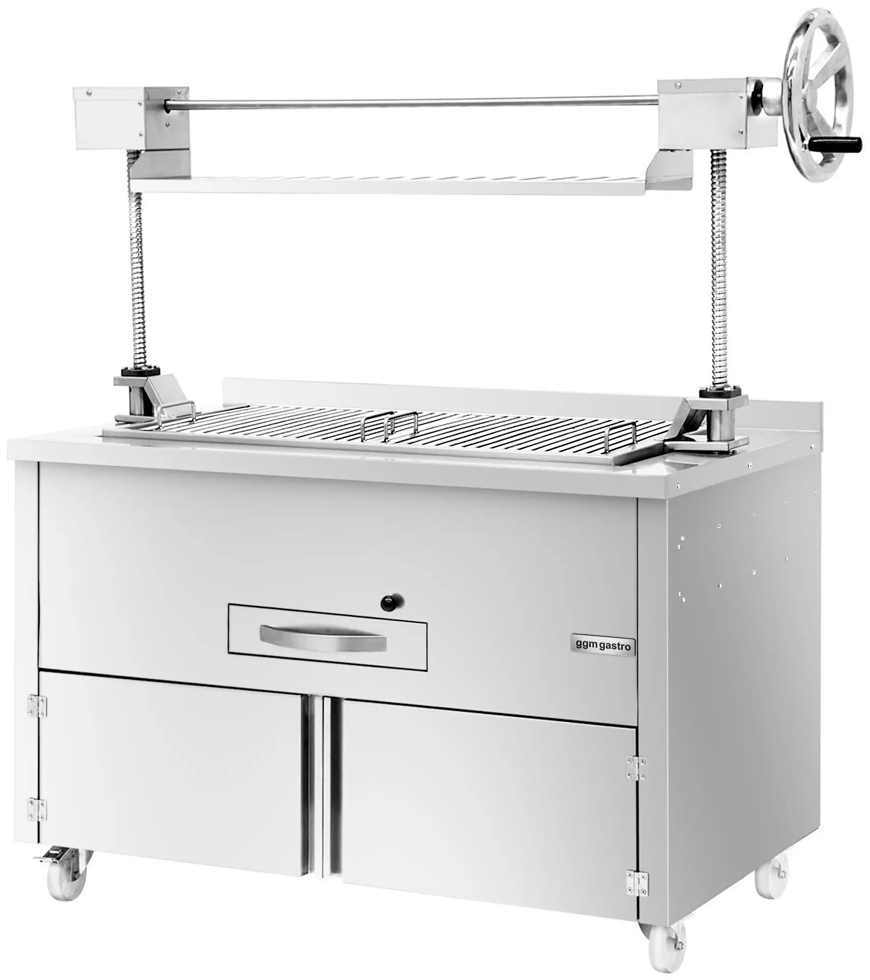 Гриль на углях GGM Gastro HKGLE120 (Inox) - 3