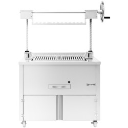 Гриль на углях GGM Gastro HKGLE80 (Inox) Thumb