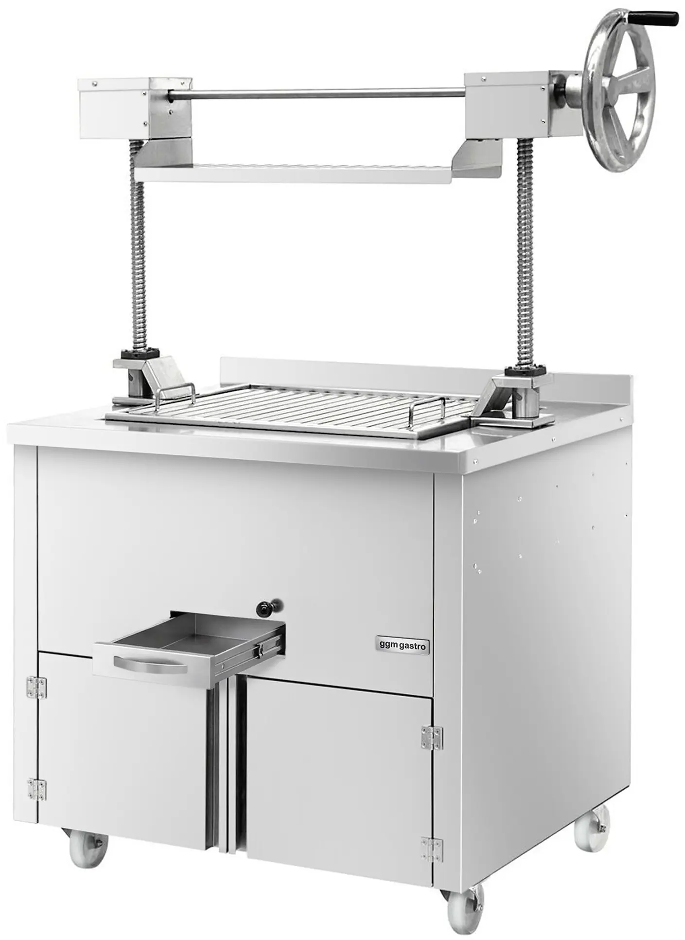 Гриль на углях GGM Gastro HKGLE80 (Inox) - 4
