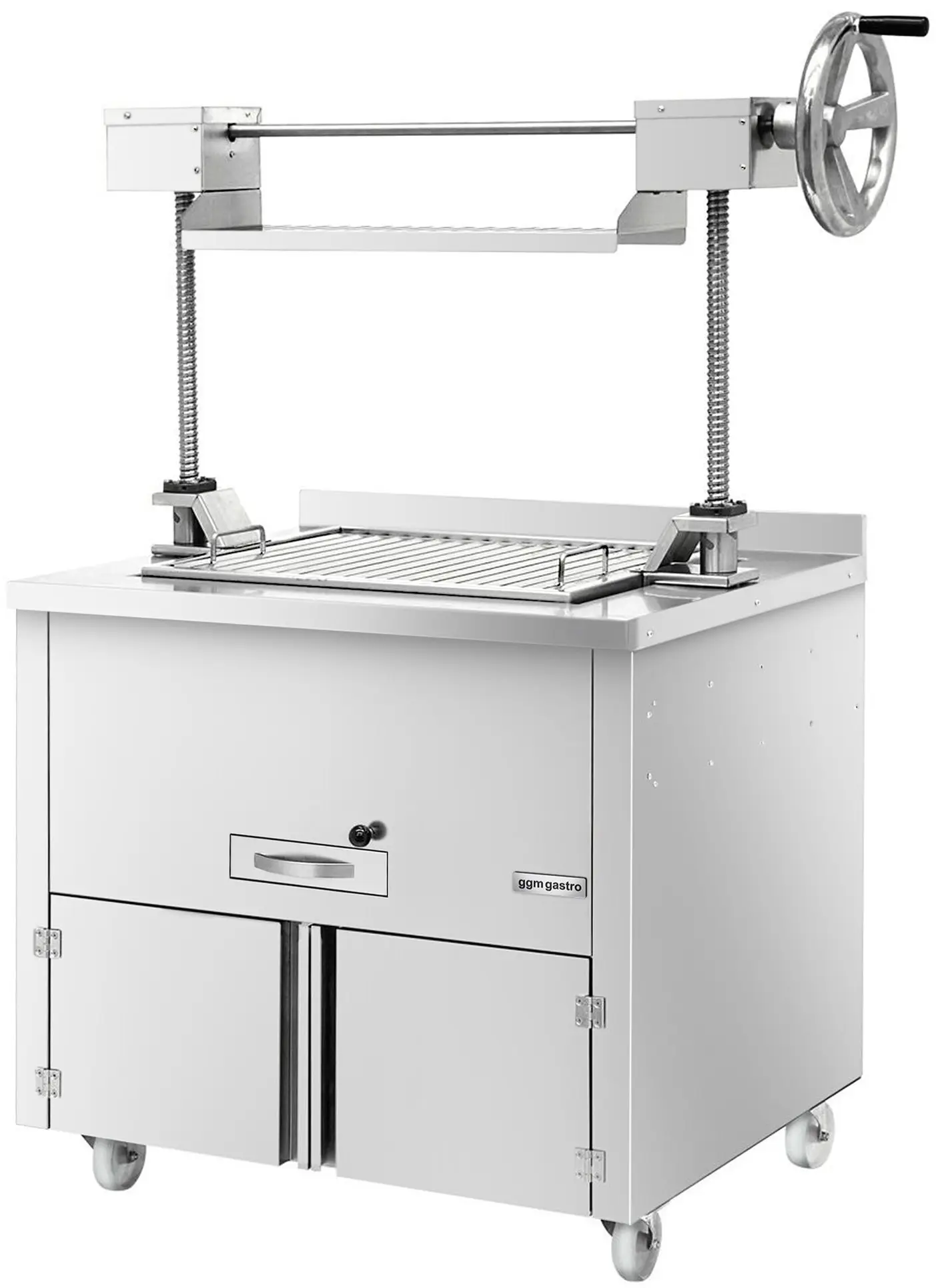 Гриль на углях GGM Gastro HKGLE80 (Inox) - 5