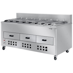Гриль на углях GGM Gastro HKGRE8 (Inox)