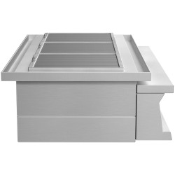Гриль на углях GGM Gastro KGE1200 (Inox) Thumb