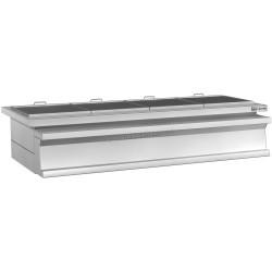 Гриль на углях GGM Gastro KGE1600 (Inox)