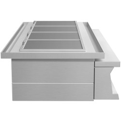 Гриль на углях GGM Gastro KGE1600 (Inox) Thumb