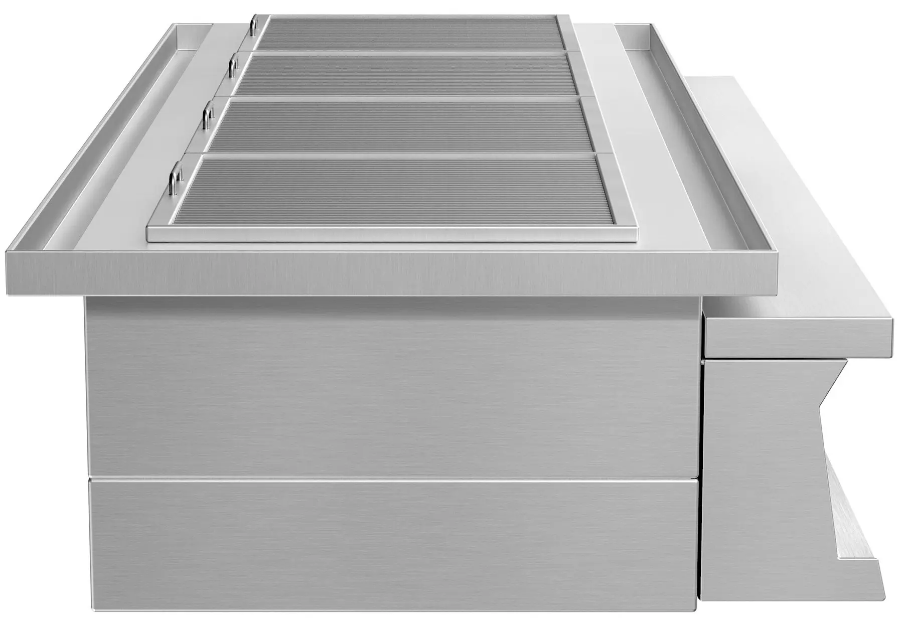 Гриль на углях GGM Gastro KGE1600 (Inox) - 4