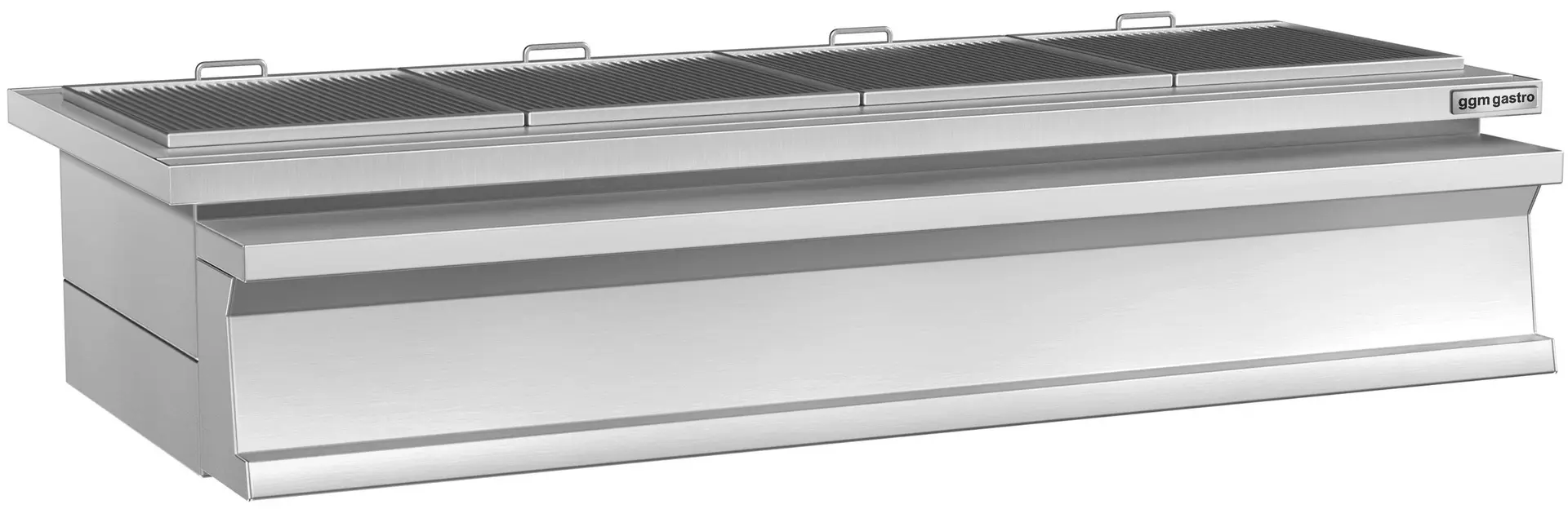 Гриль на углях GGM Gastro KGE1600 (Inox)