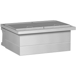 Гриль на углях GGM Gastro KGE800 (Inox) Thumb