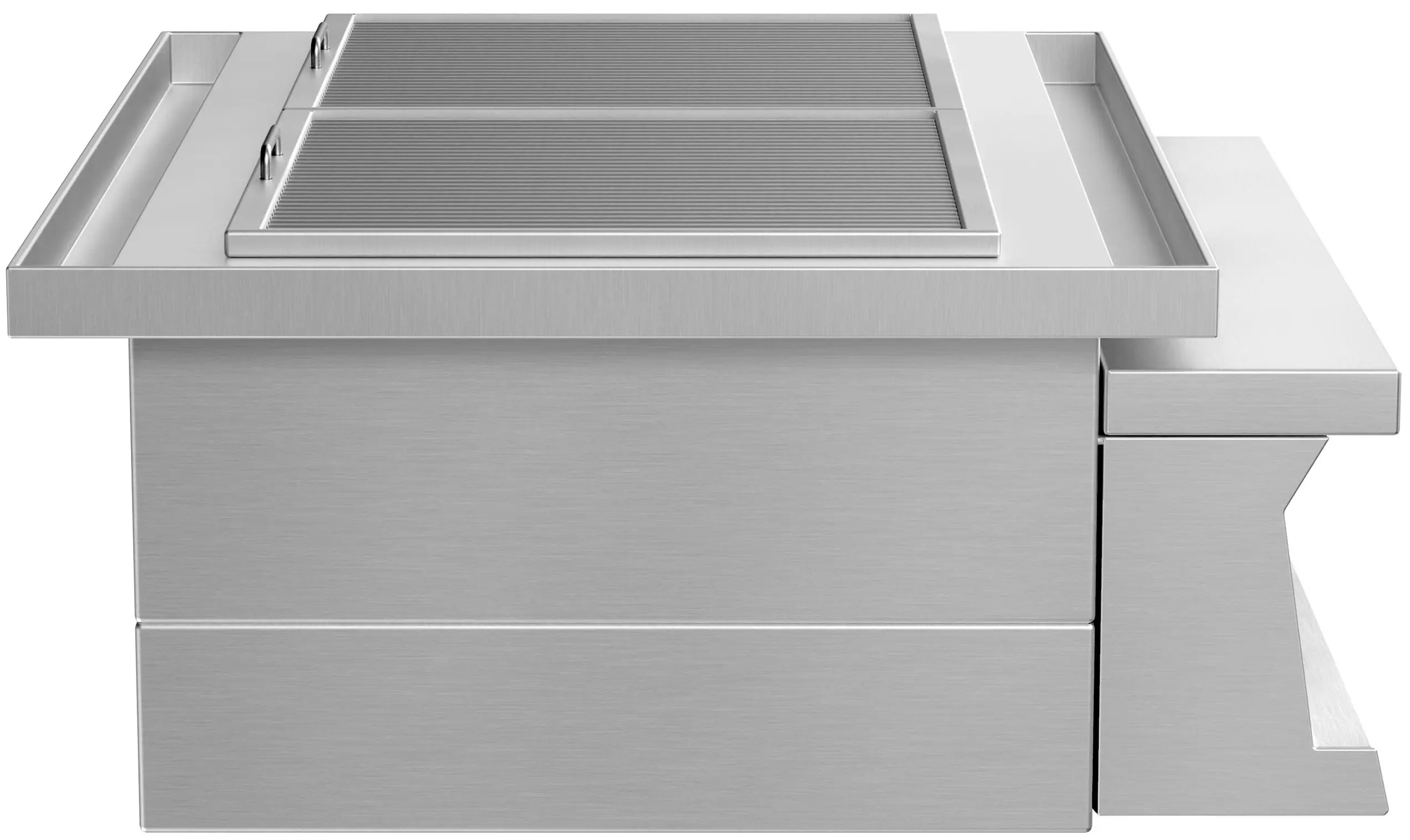 Гриль на углях GGM Gastro KGE800 (Inox) - 4