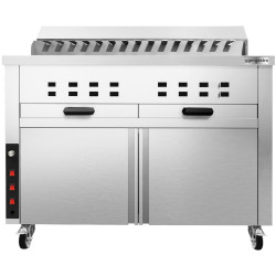 Гриль на углях GGM Gastro KHGE15H (Inox) Thumb