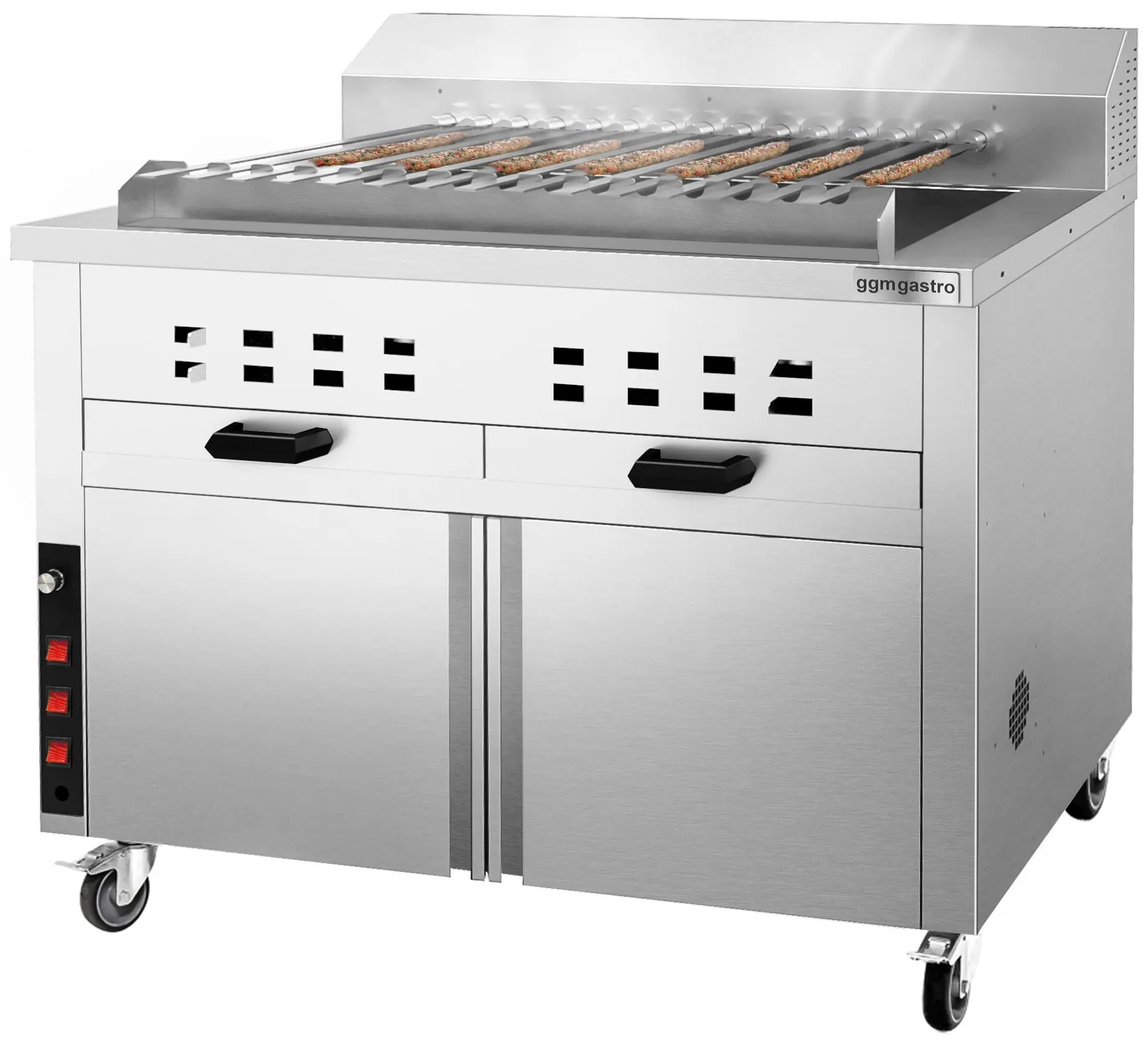 Гриль на углях GGM Gastro KHGE15H (Inox) - 3