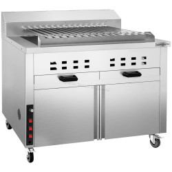 Гриль на углях GGM Gastro KHGE15H (Inox)