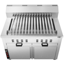 Гриль на углях GGM Gastro KHGE15H (Inox) Thumb