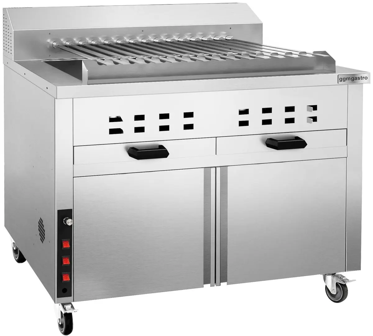 Гриль на углях GGM Gastro KHGE15H (Inox)