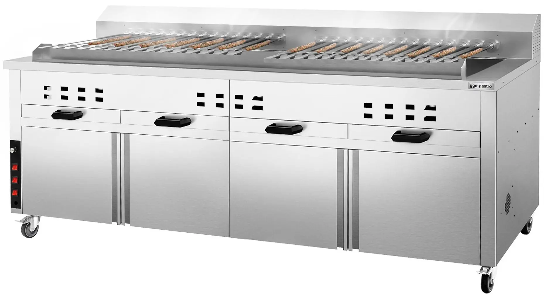 Гриль на углях GGM Gastro KHGEH30 (Inox) - 3