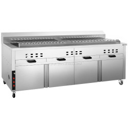 Гриль на углях GGM Gastro KHGEH30 (Inox)