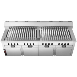 Гриль на углях GGM Gastro KHGEH30 (Inox) Thumb