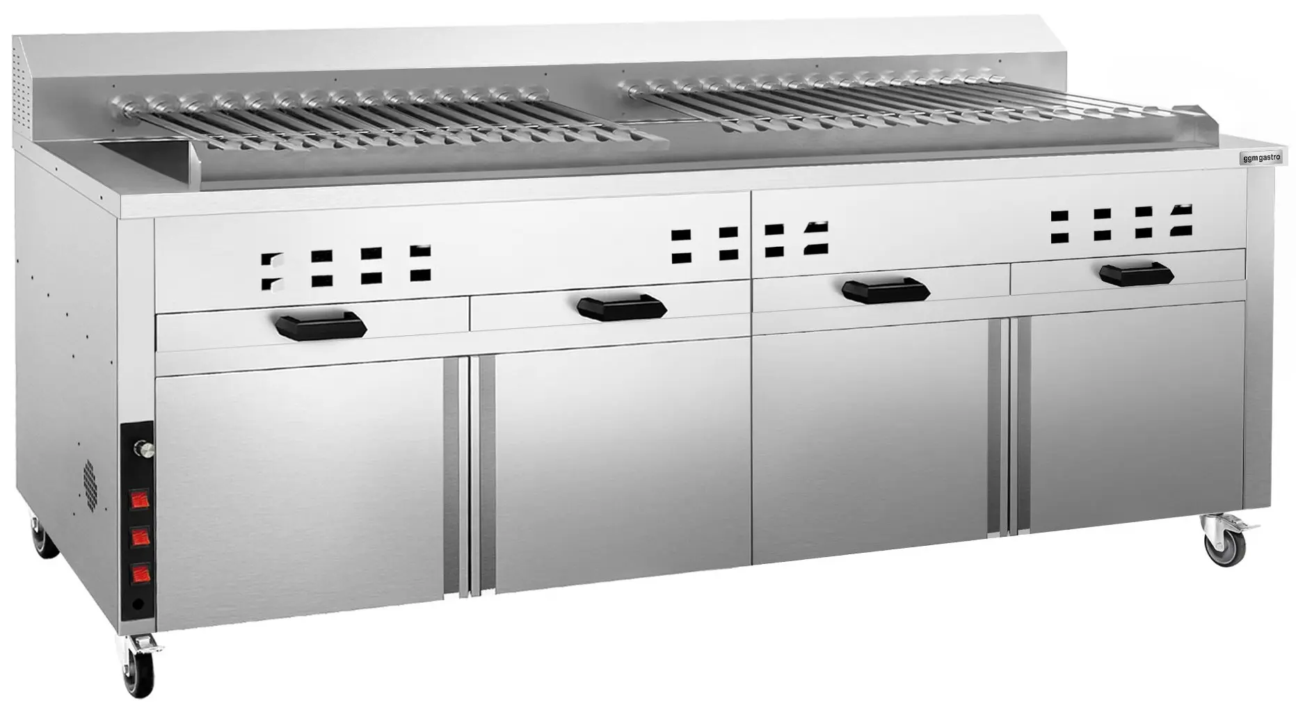 Гриль на углях GGM Gastro KHGEH30 (Inox)