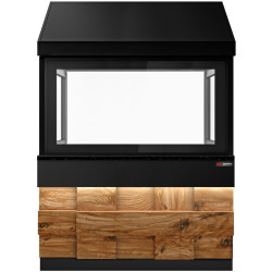 Grătar pe cărbuni GGM Gastro Toronto HGNE150D#KGE1200 (Black/Natural) Thumb
