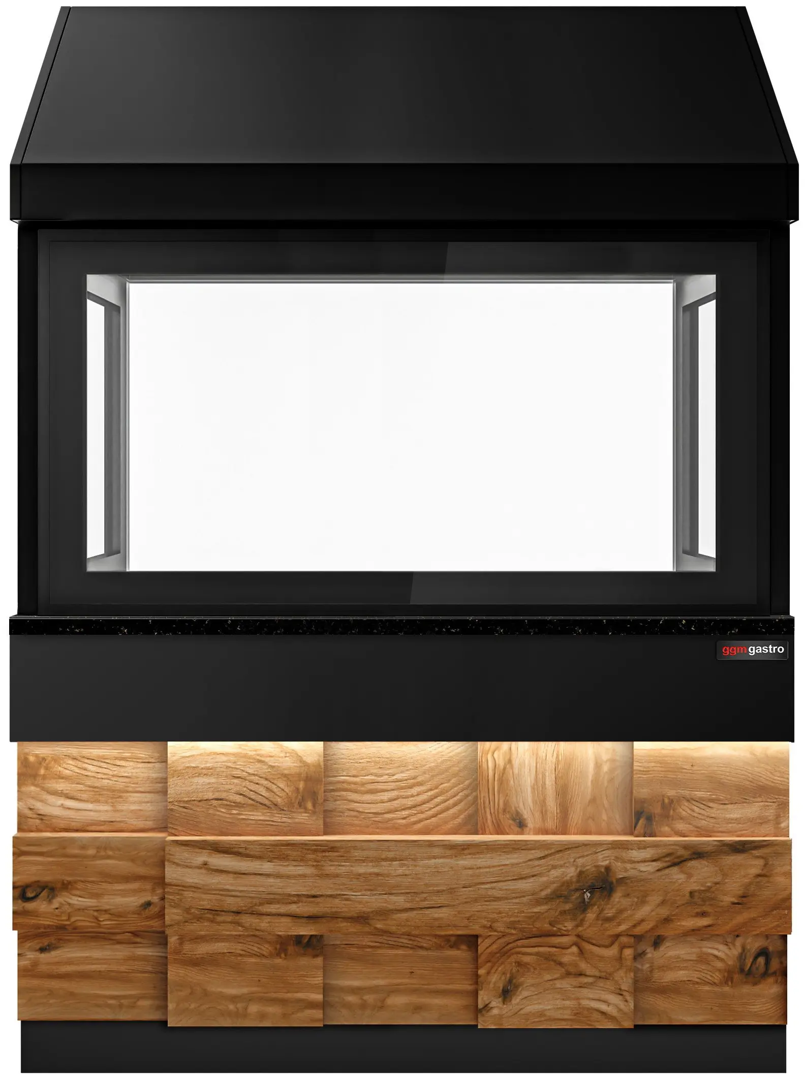 Grătar pe cărbuni GGM Gastro Toronto HGNE150D#KGE1200 (Black/Natural) - 5