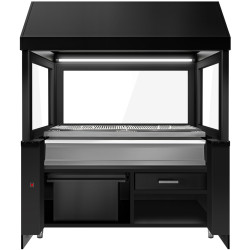 Grătar pe cărbuni GGM Gastro Toronto NMHKGE-190-S#KGE1600 (Black/Inox) Thumb