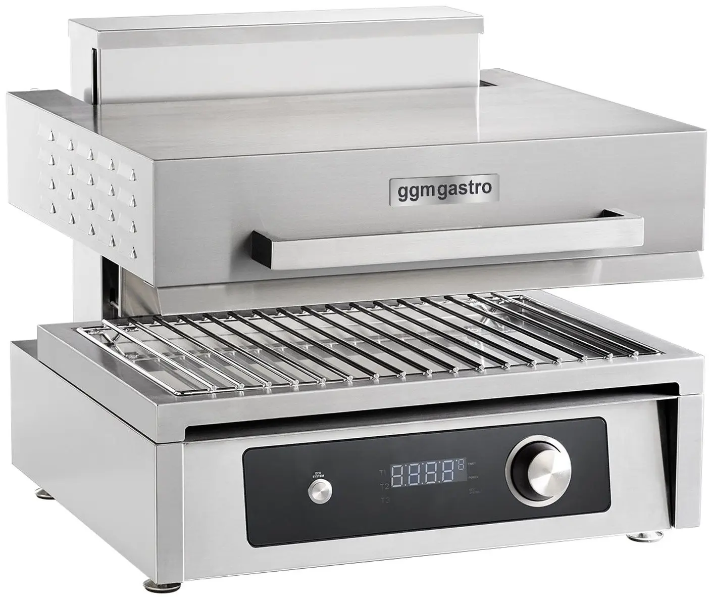 Гриль-саламандра GGM Gastro SMB60ES (Inox/Black) - 2