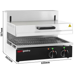 Гриль-саламандра GGM Gastro SMH65 (Black/Inox) Thumb