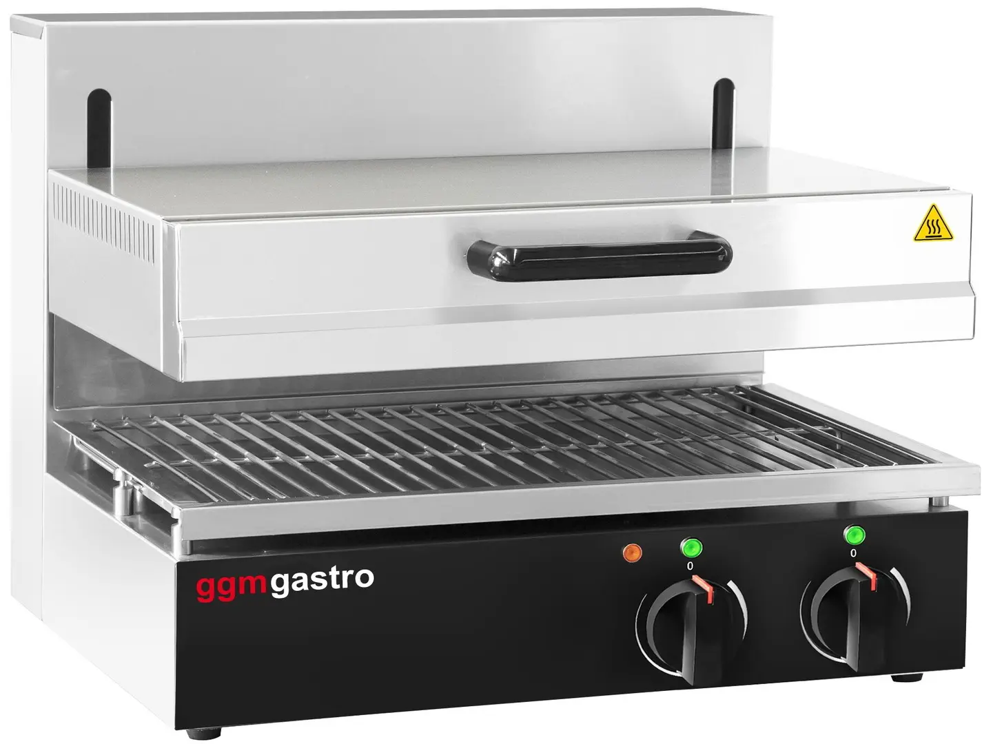 Гриль-саламандра GGM Gastro SMH65 (Black/Inox)