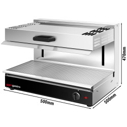 Гриль-саламандра GGM Gastro SMI45 (Black/Inox) Thumb