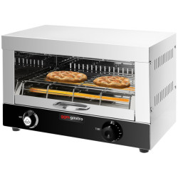 Гриль-саламандра GGM Gastro SMJ30 (Black/Inox) Thumb