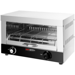 Гриль-саламандра GGM Gastro SMJ30 (Black/Inox)