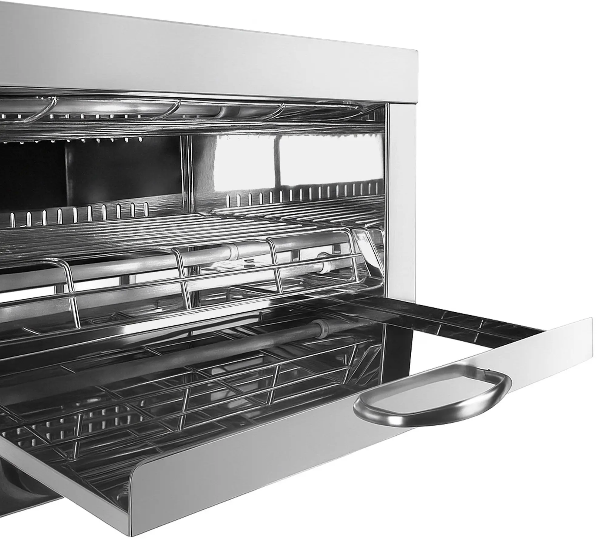 Гриль-саламандра GGM Gastro SMJ30 (Black/Inox) - 4