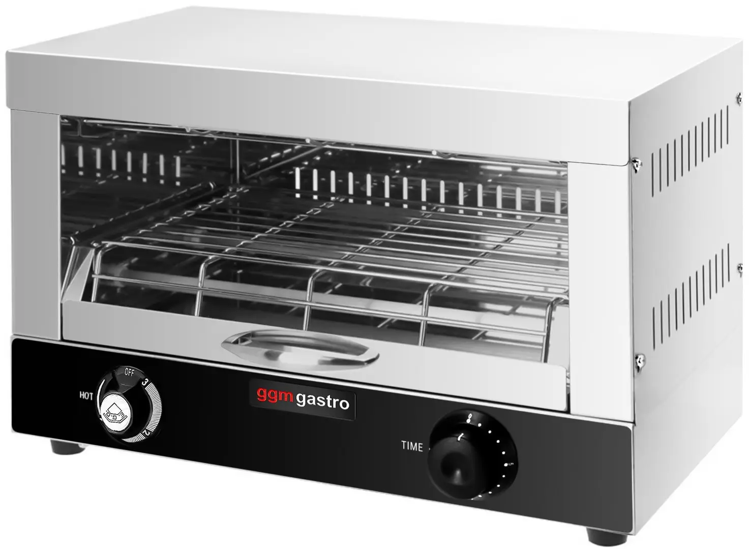 Гриль-саламандра GGM Gastro SMJ30 (Black/Inox)